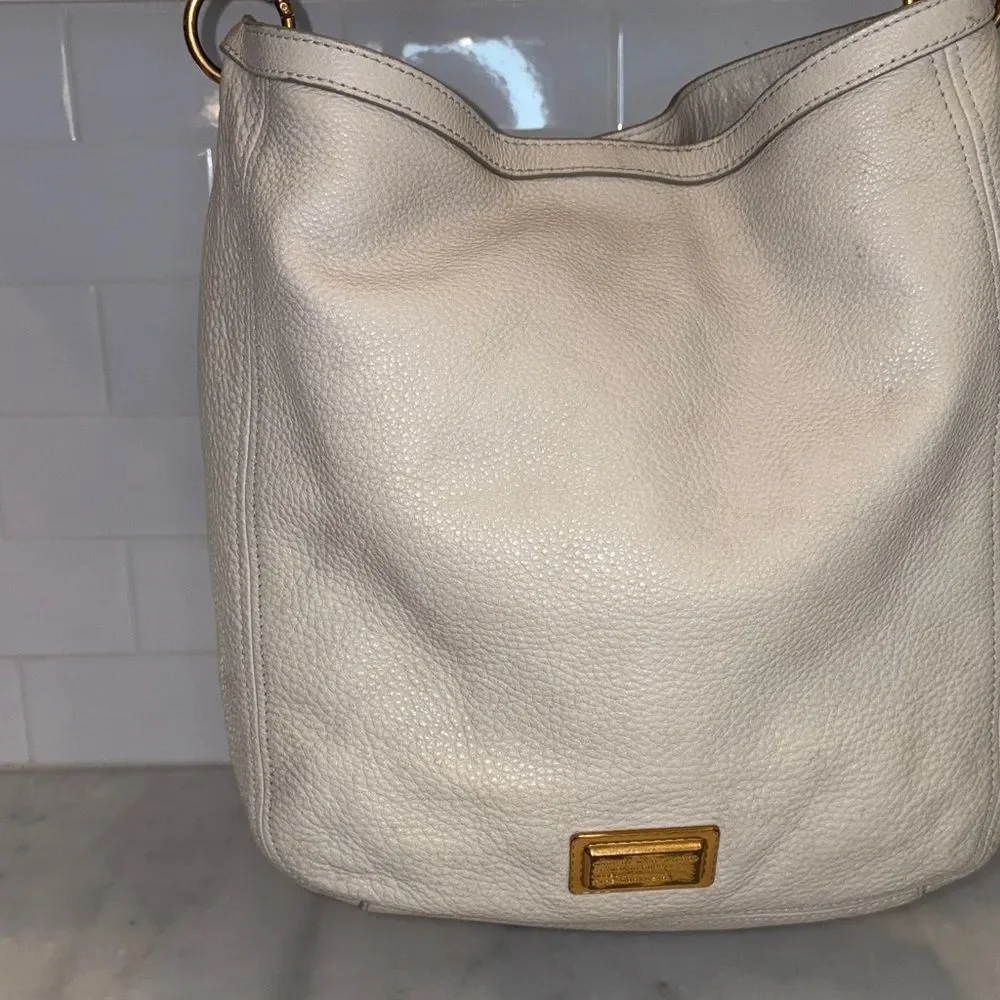 Marc by Marc Jacobs Bag Purse Handbag Leather New Q Hillier Convertible Hobo Bag